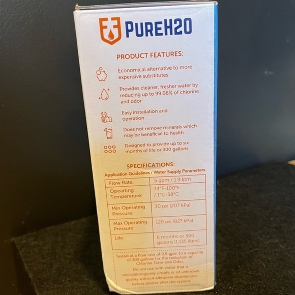 Refrigerator Filter PureH2O Water Filter PH21610S Frigidaire Kenmore Electrolux - Picture 9 of 9